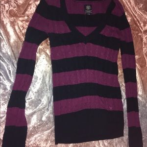 American Eagle striped sweater! EUC Med